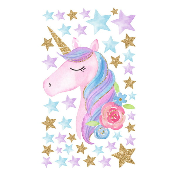 Magical Unicorns Fairy Star 3D Puffy Stickers Full Sheet Scrapbooking Art Crafts